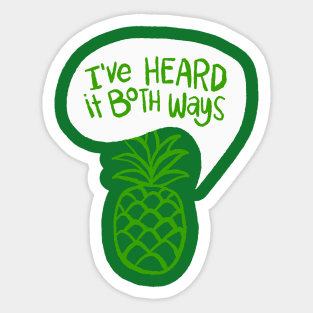 I've Heard It Both Ways - Psych Quote Sticker